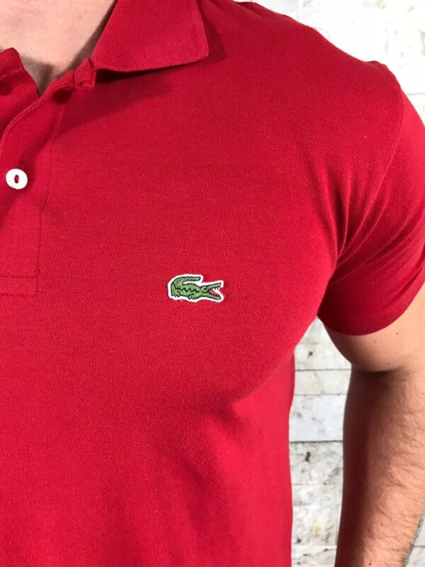 Camisa Polo Vermelha - B-1012 - Image 2