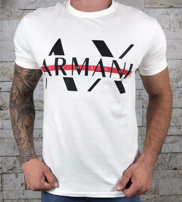 Camiseta Armani Branca