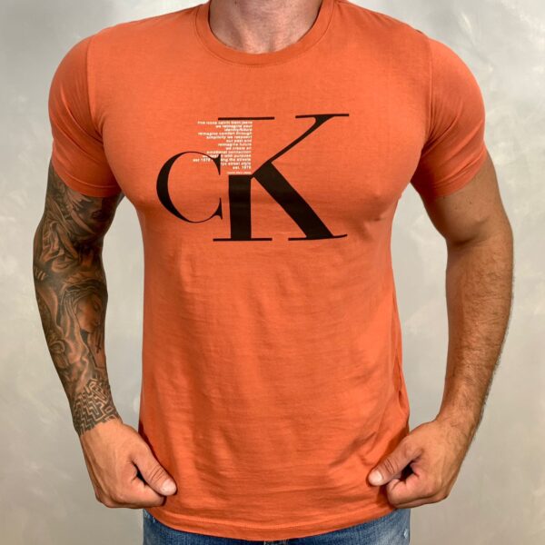 Camiseta Calvin Klein Laranja