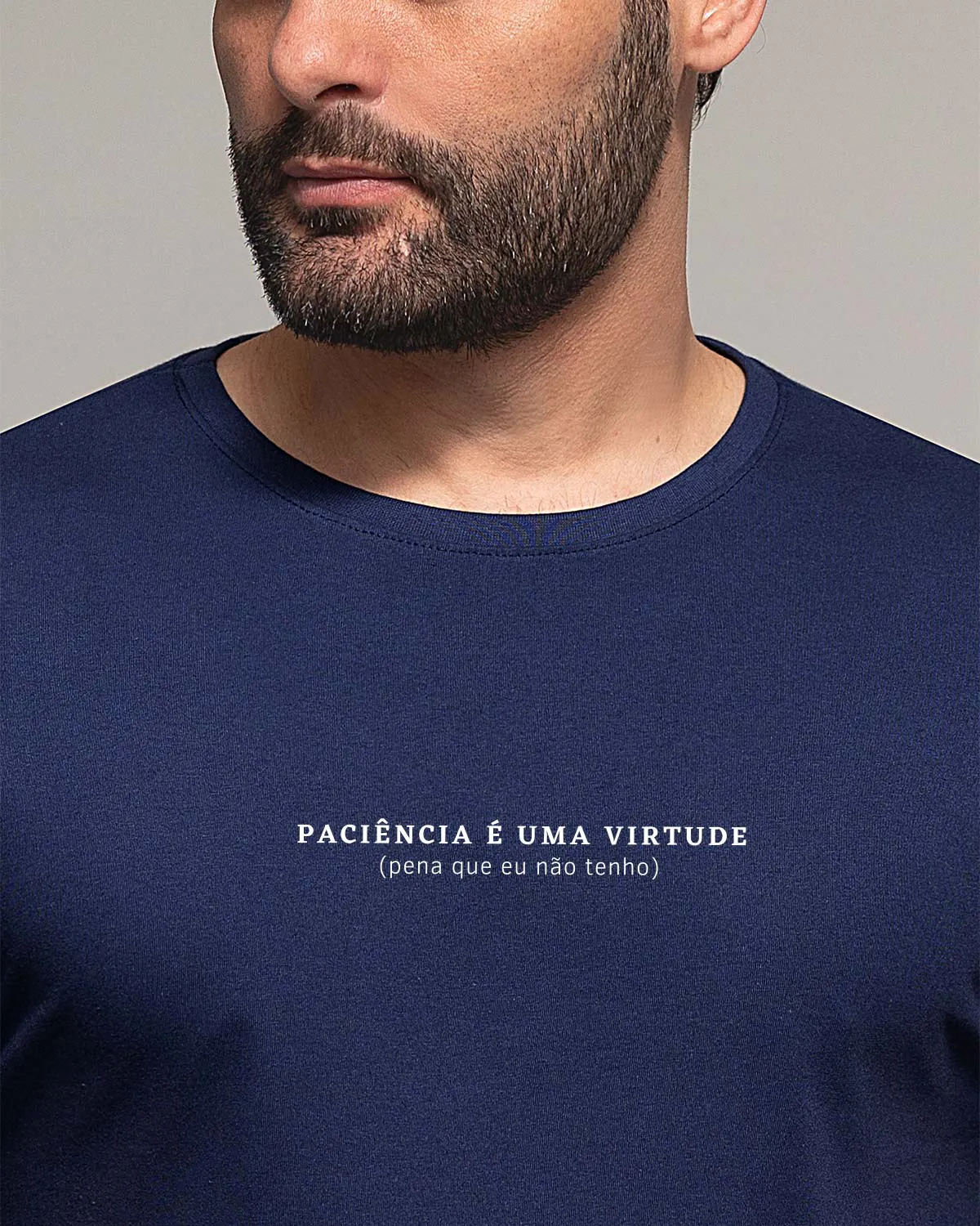 Camiseta Masculina Fraseada P
