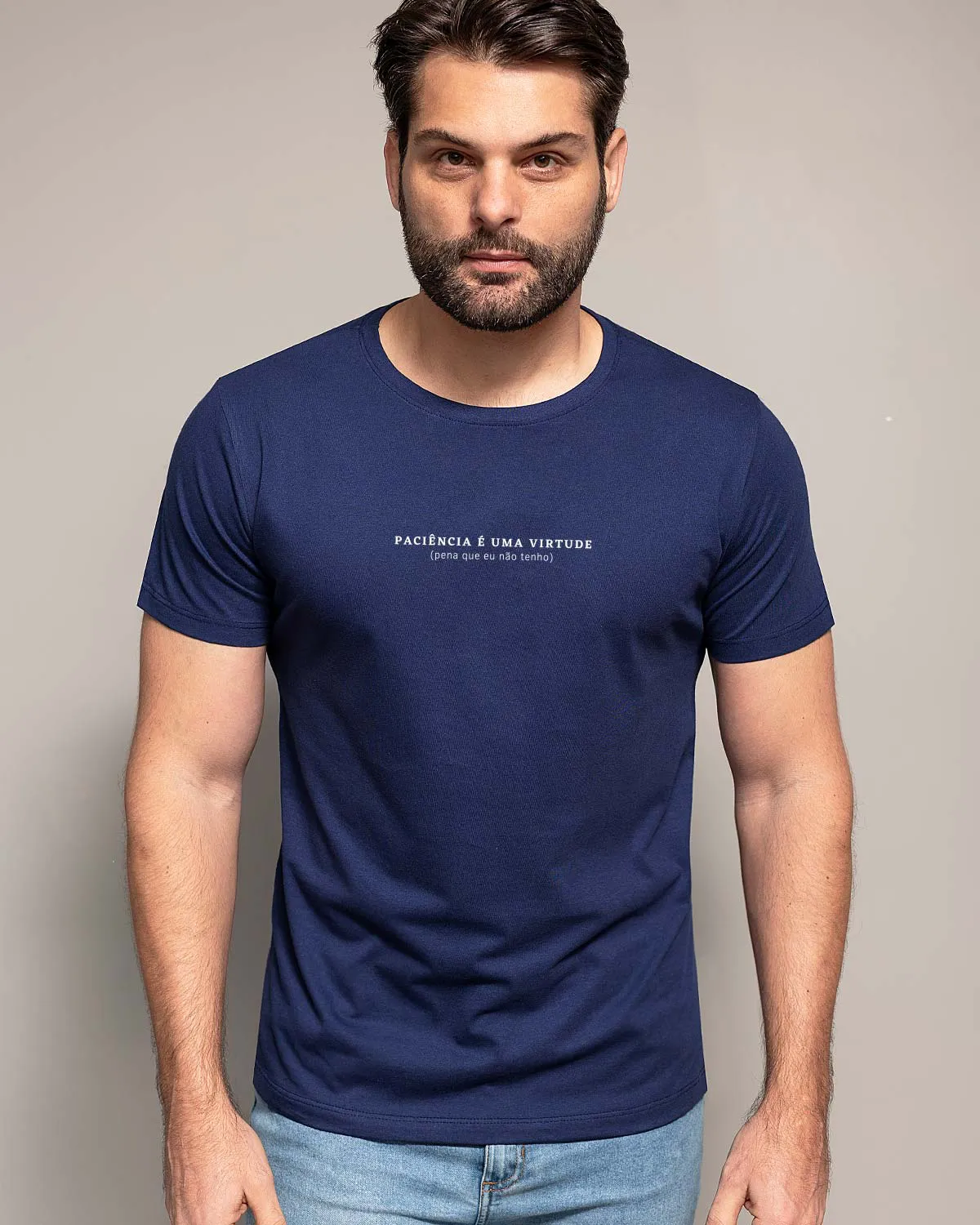 Camiseta Masculina Fraseada