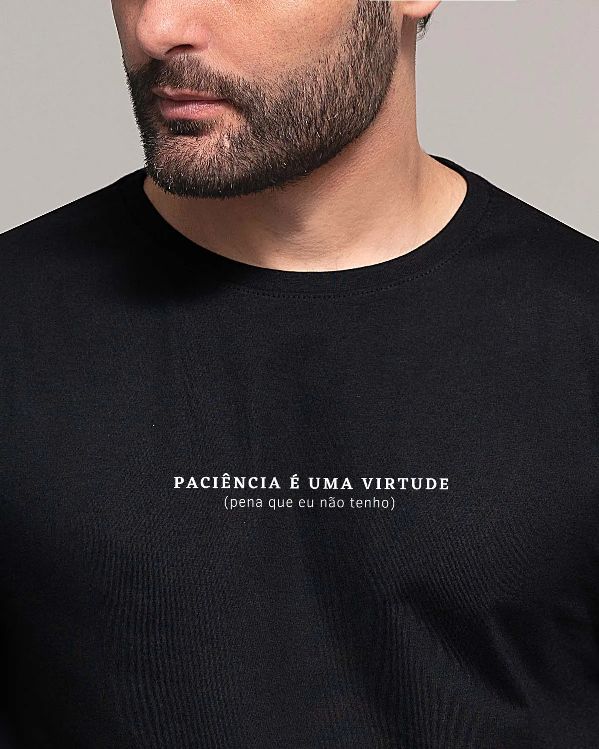 Camiseta Masculina Fraseada M