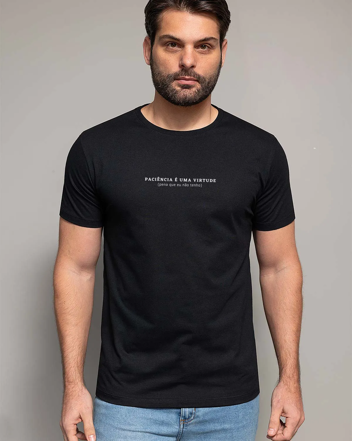 Camiseta Masculina Fraseada