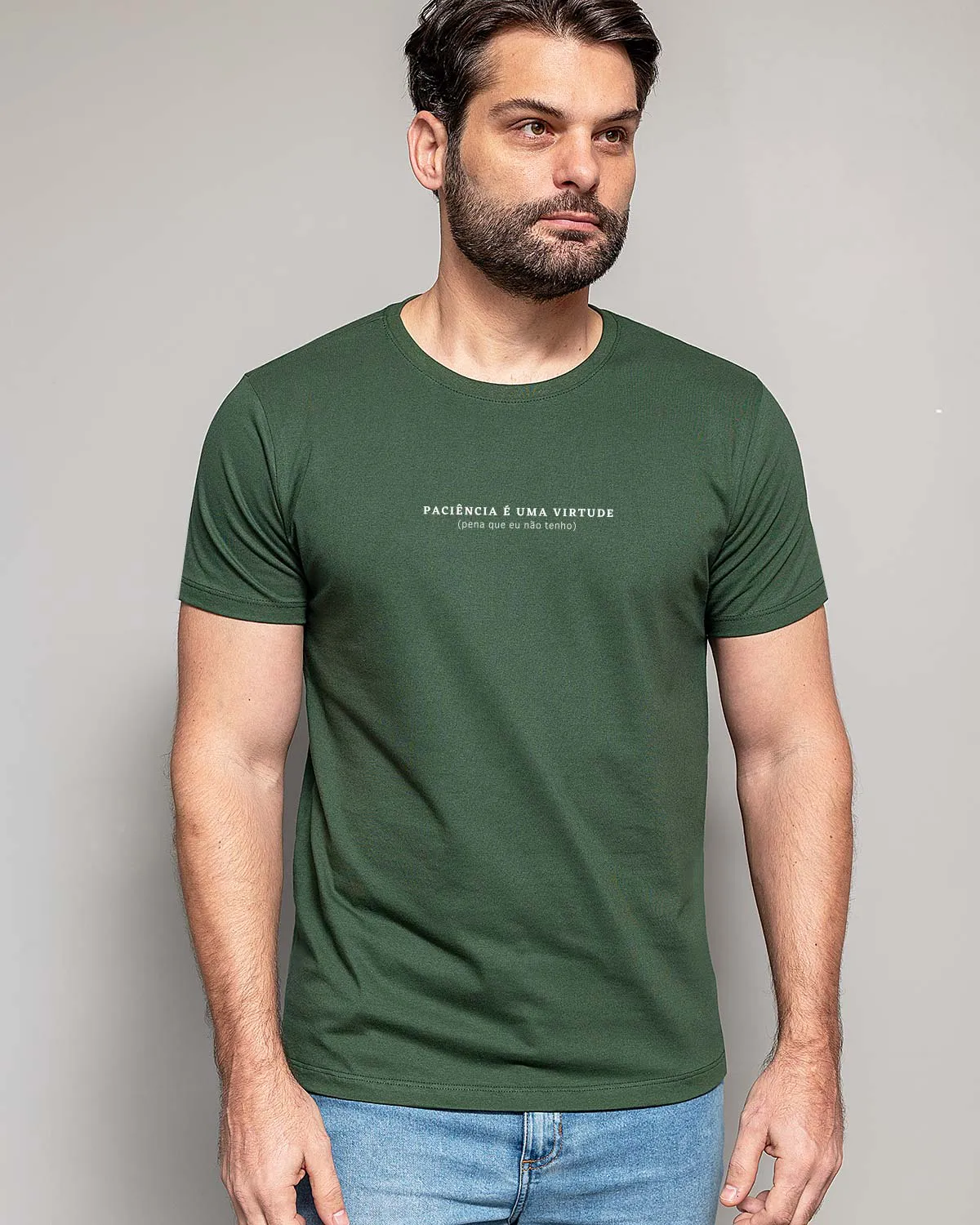 Camiseta Masculina Fraseada