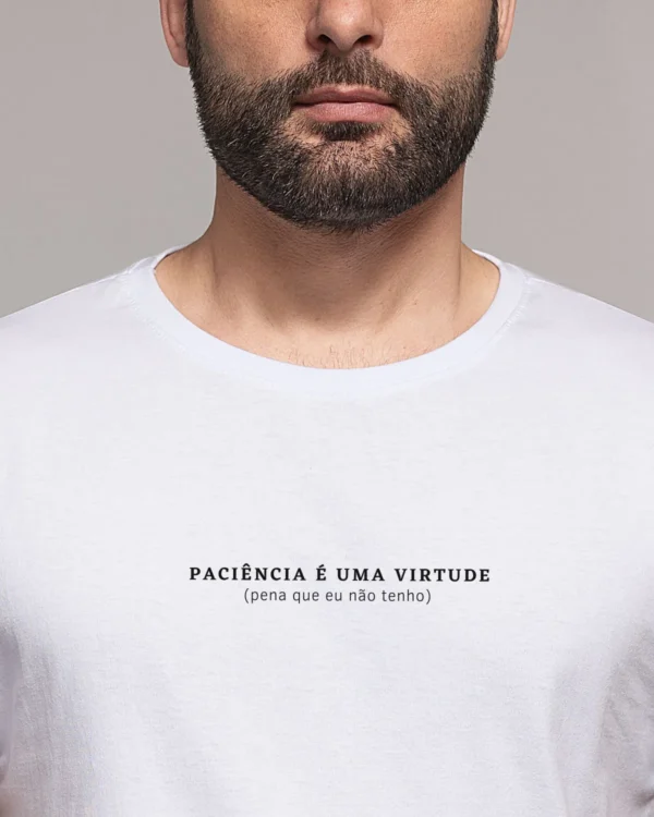 Camiseta Masculina Fraseada G