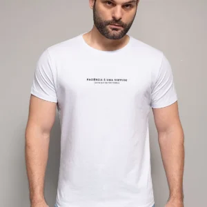 Camiseta Masculina Fraseada