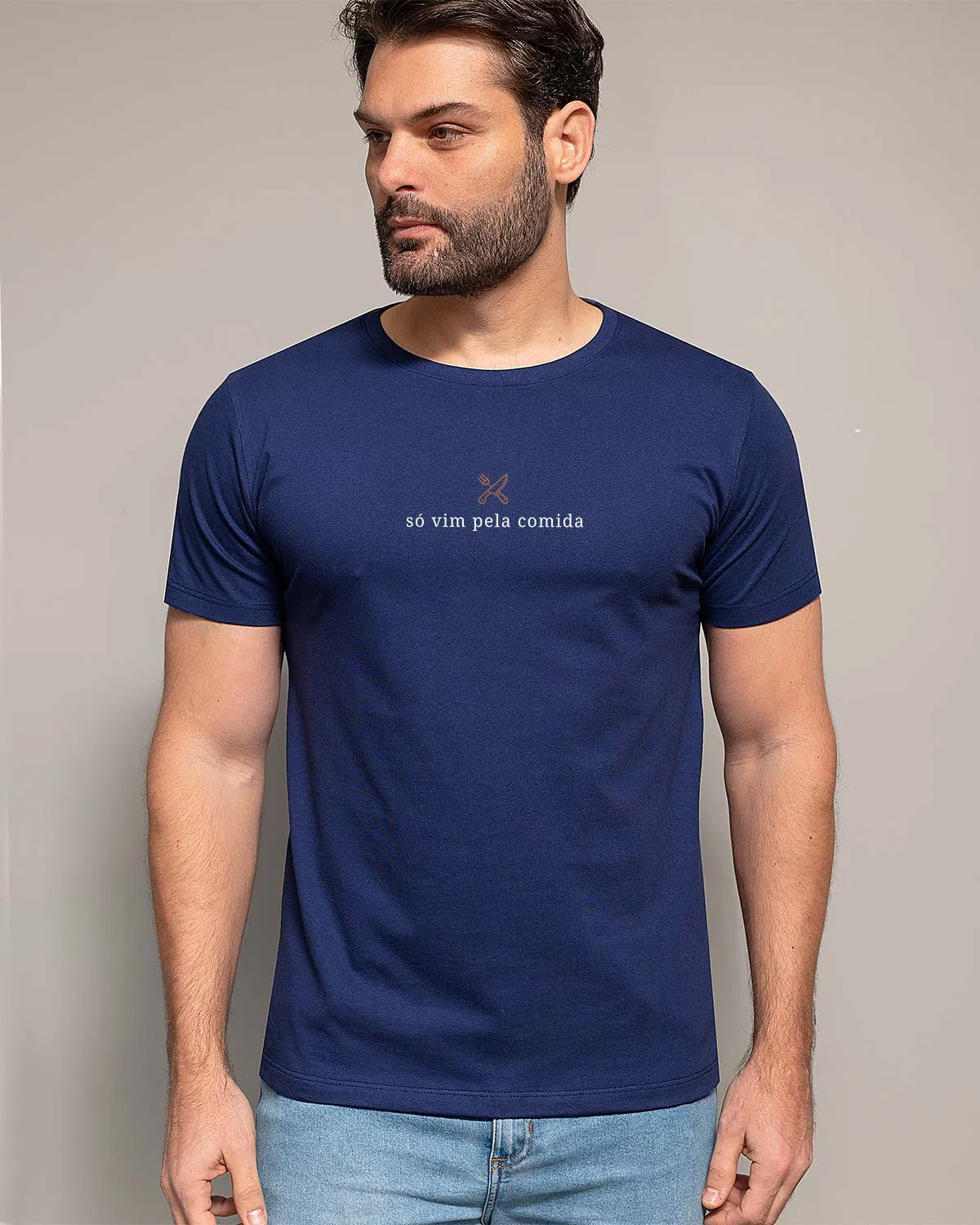 Camiseta Masculina Fraseada M - Image 5