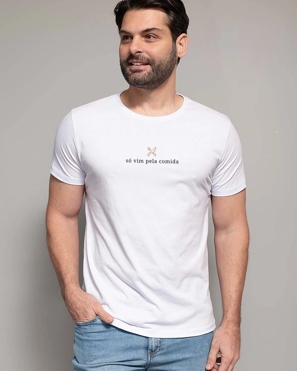 Camiseta Masculina Fraseada M - Image 4